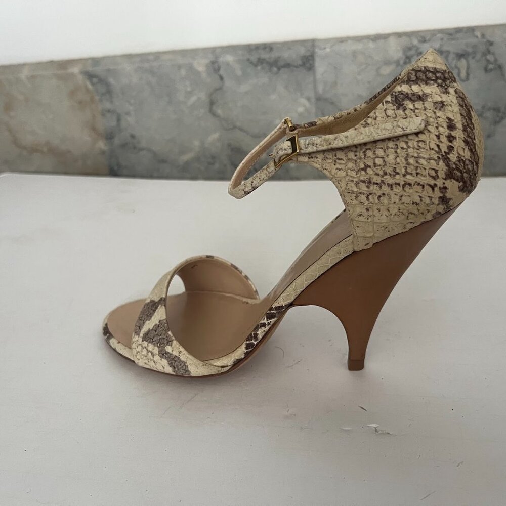 Like NEW Giuseppe Zanotti snake skin heels pumps - Picture 3 of 6